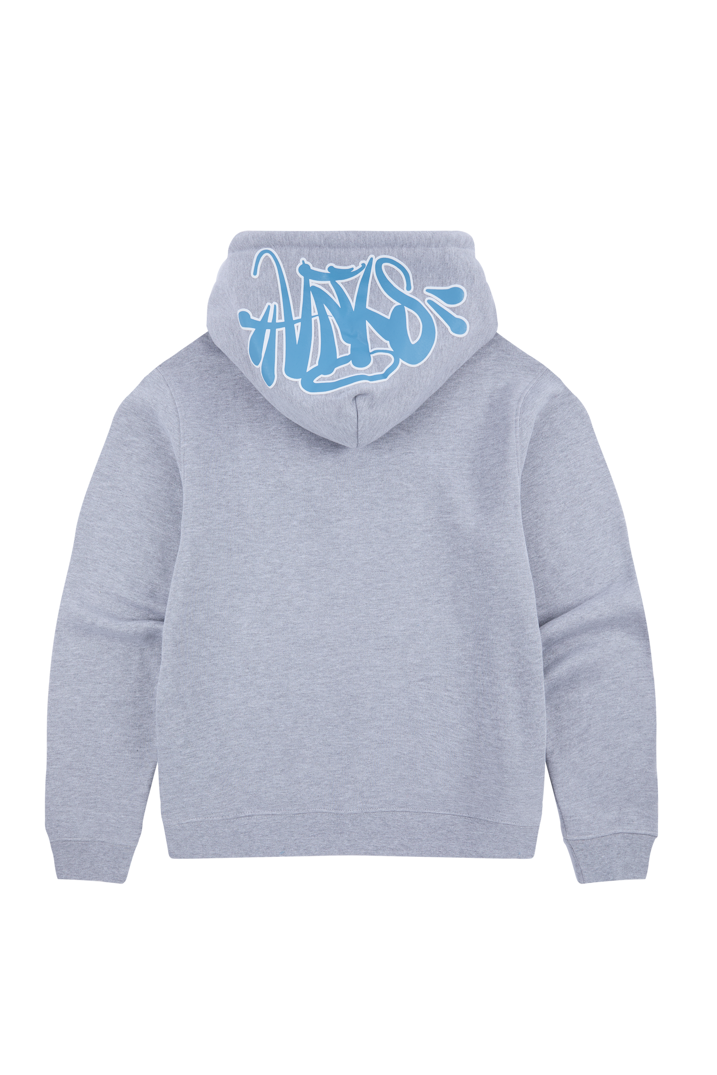 SYNA OG HOOD - GREY MARL/BLUE