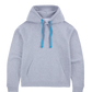 SYNA OG HOOD - GREY MARL/BLUE