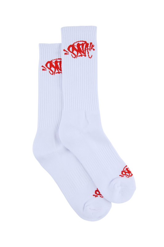 SYNA 2 PACK SOCK - BLACK/WHITE – Syna World