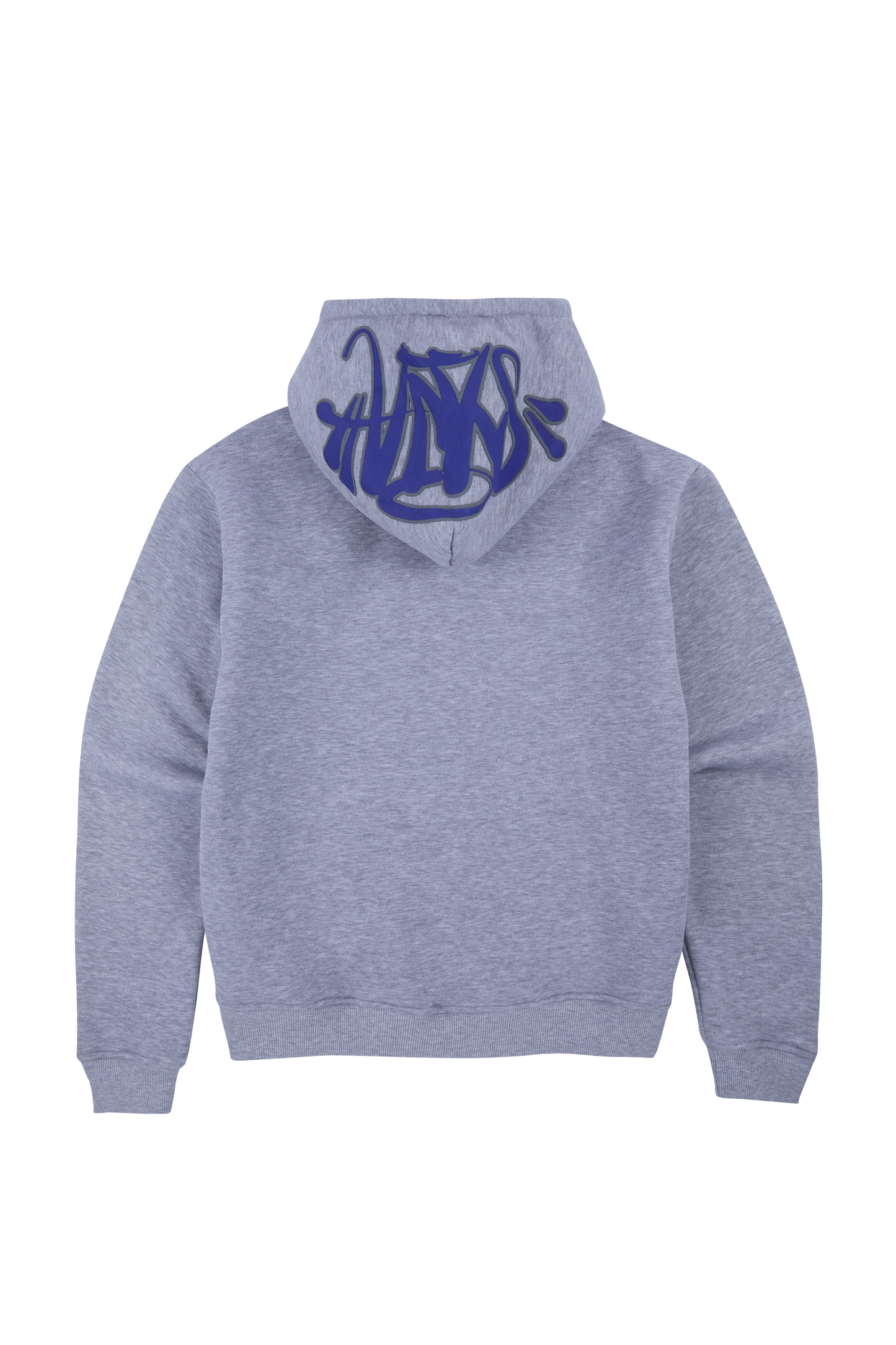 SYNA OG HOOD - GREY MARL/COBALT