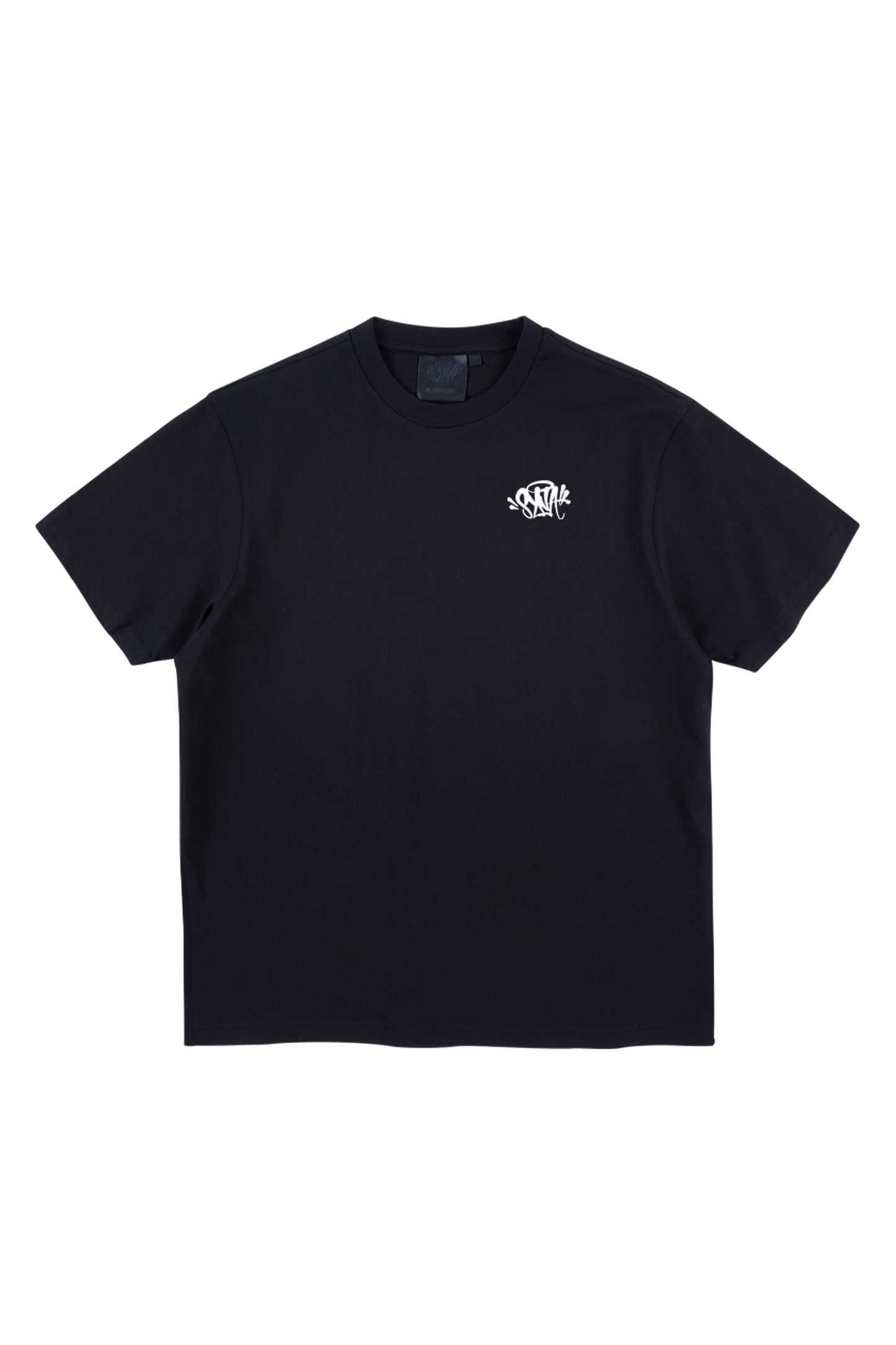 SYNA CORE EMBROIDERED T-SHIRT BLACK/WHITE