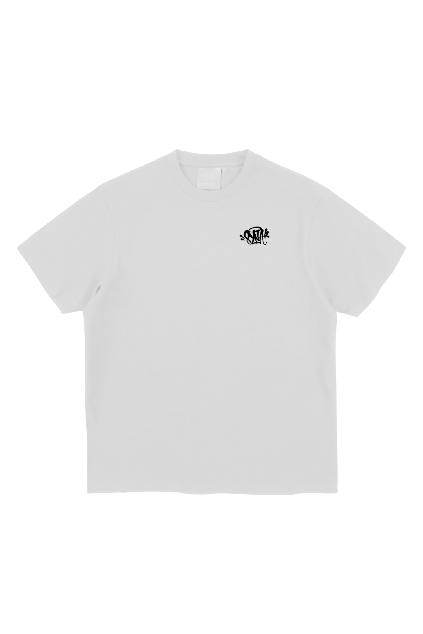 SYNA CORE EMBROIDERED T-SHIRT WHITE/BLACK